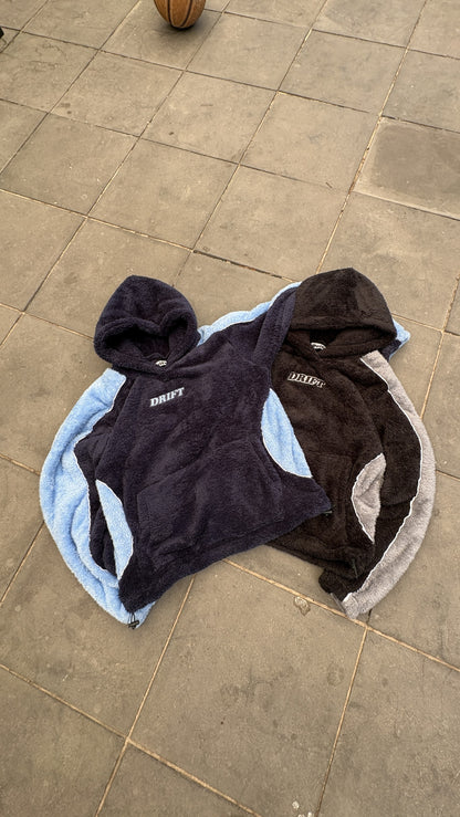 Black Sherpa Hoodie
