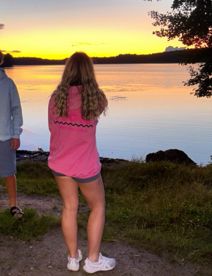Sunset Pink Hoodie