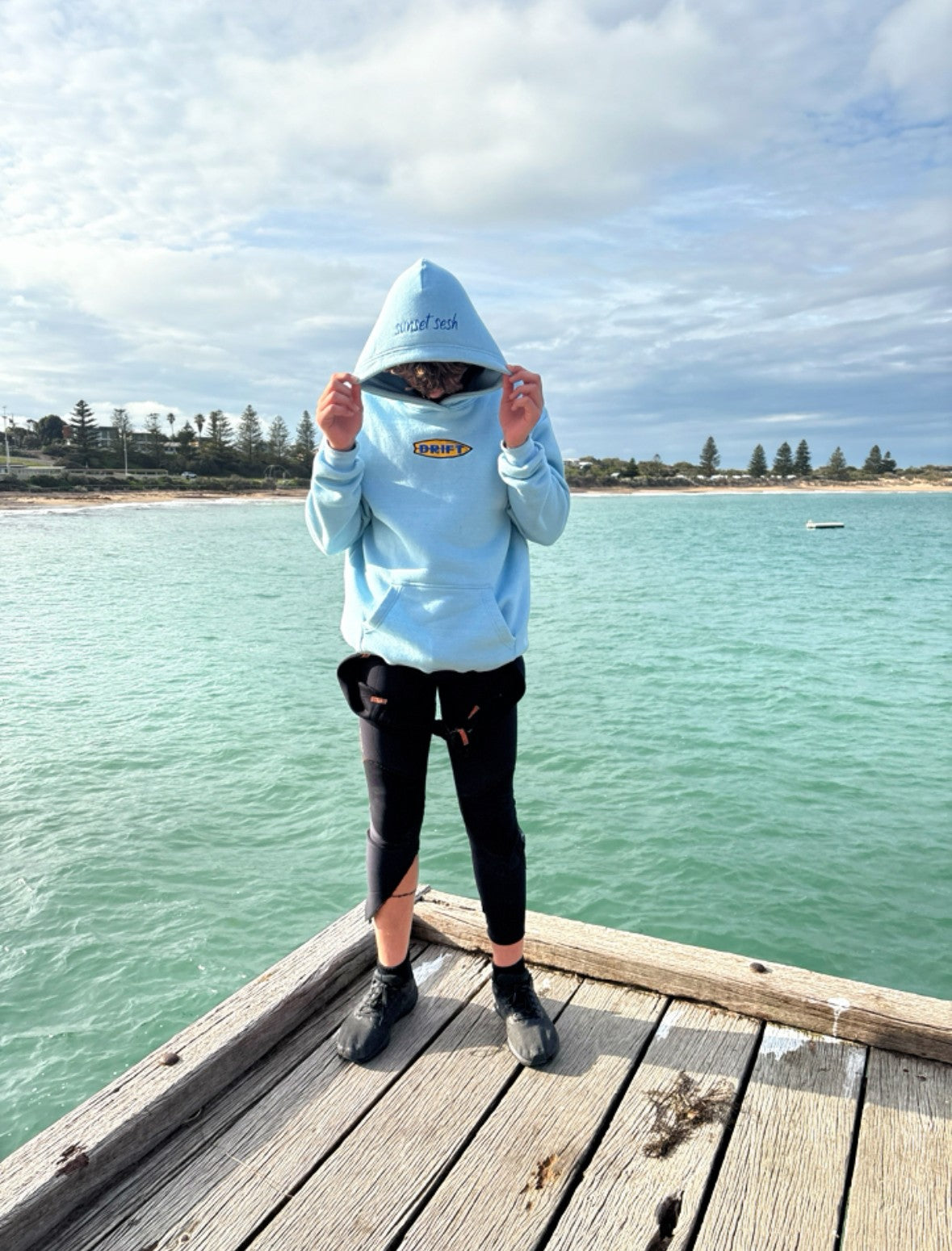 Baby Blue Hoodie