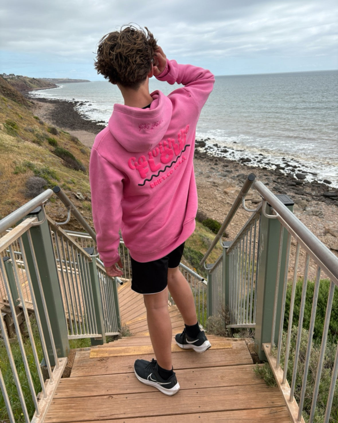 Sunset Pink Hoodie